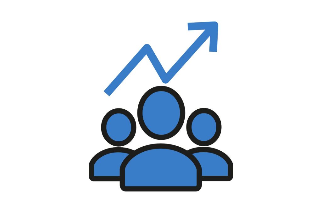 Strengthen learning & drive impact icon